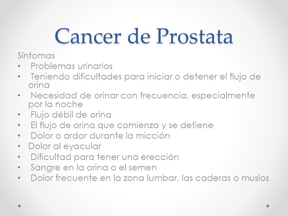 dificultad para orinar erección